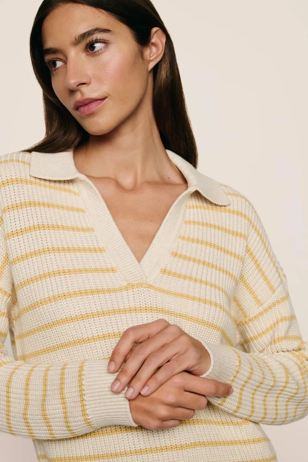 Eberjey Coastal Cotton Sweater Polo