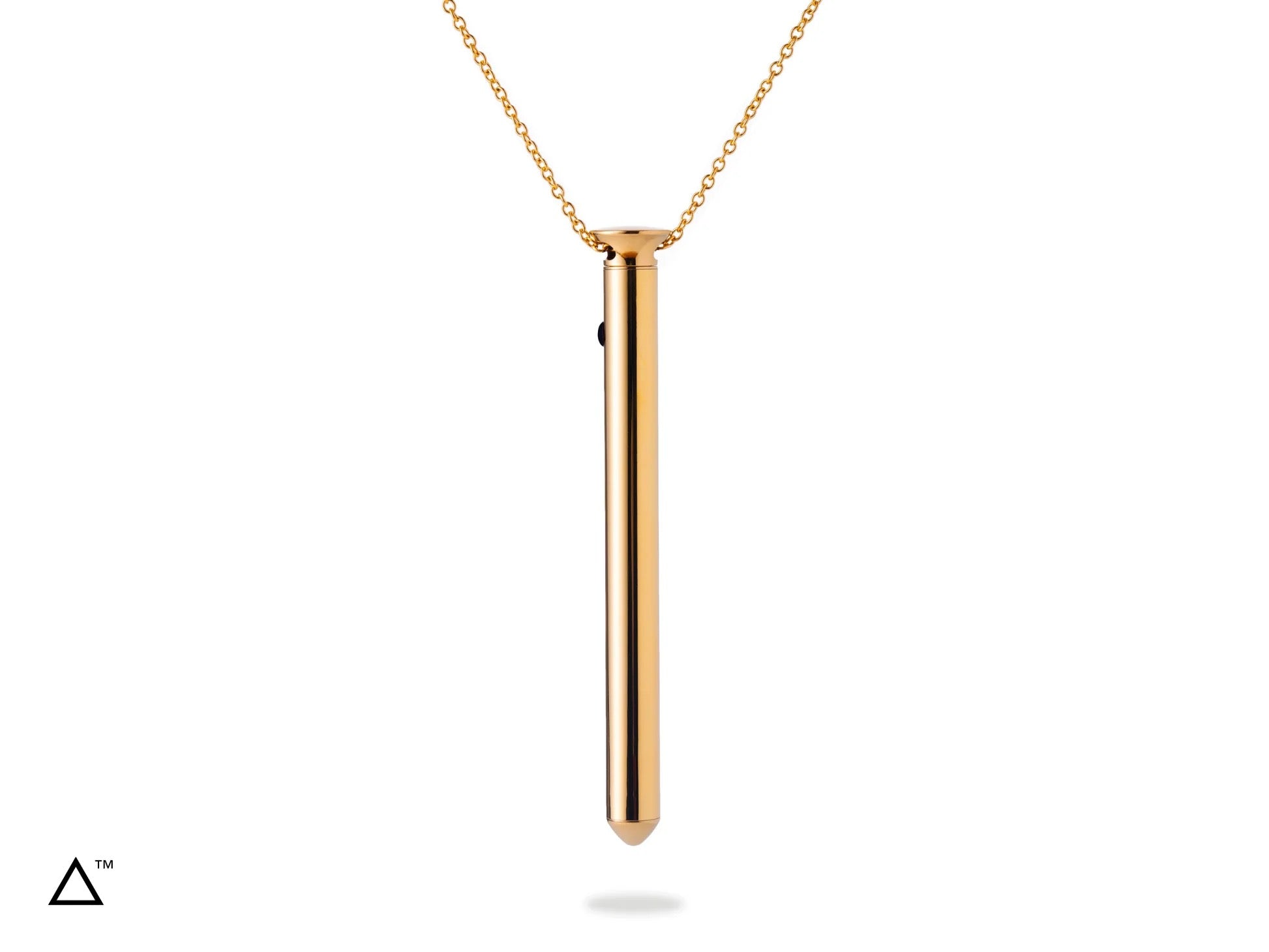 Crave Vesper 2 Vibrator Necklace - 24k Gold Plated