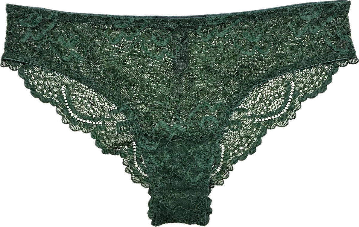 Samantha Chang All Lace Brief - Dark Forest