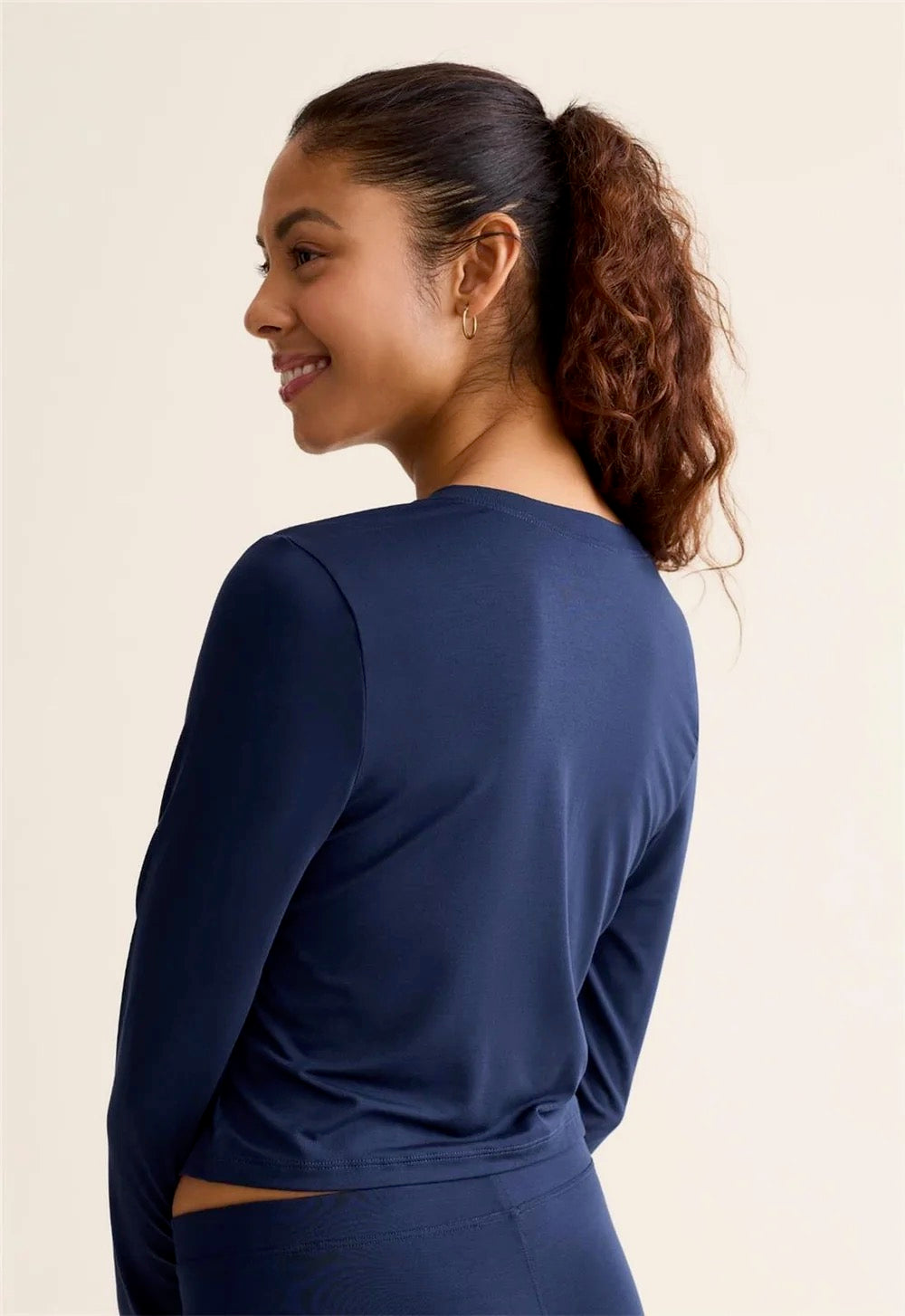 Fleurt Henley Top - Ink 615