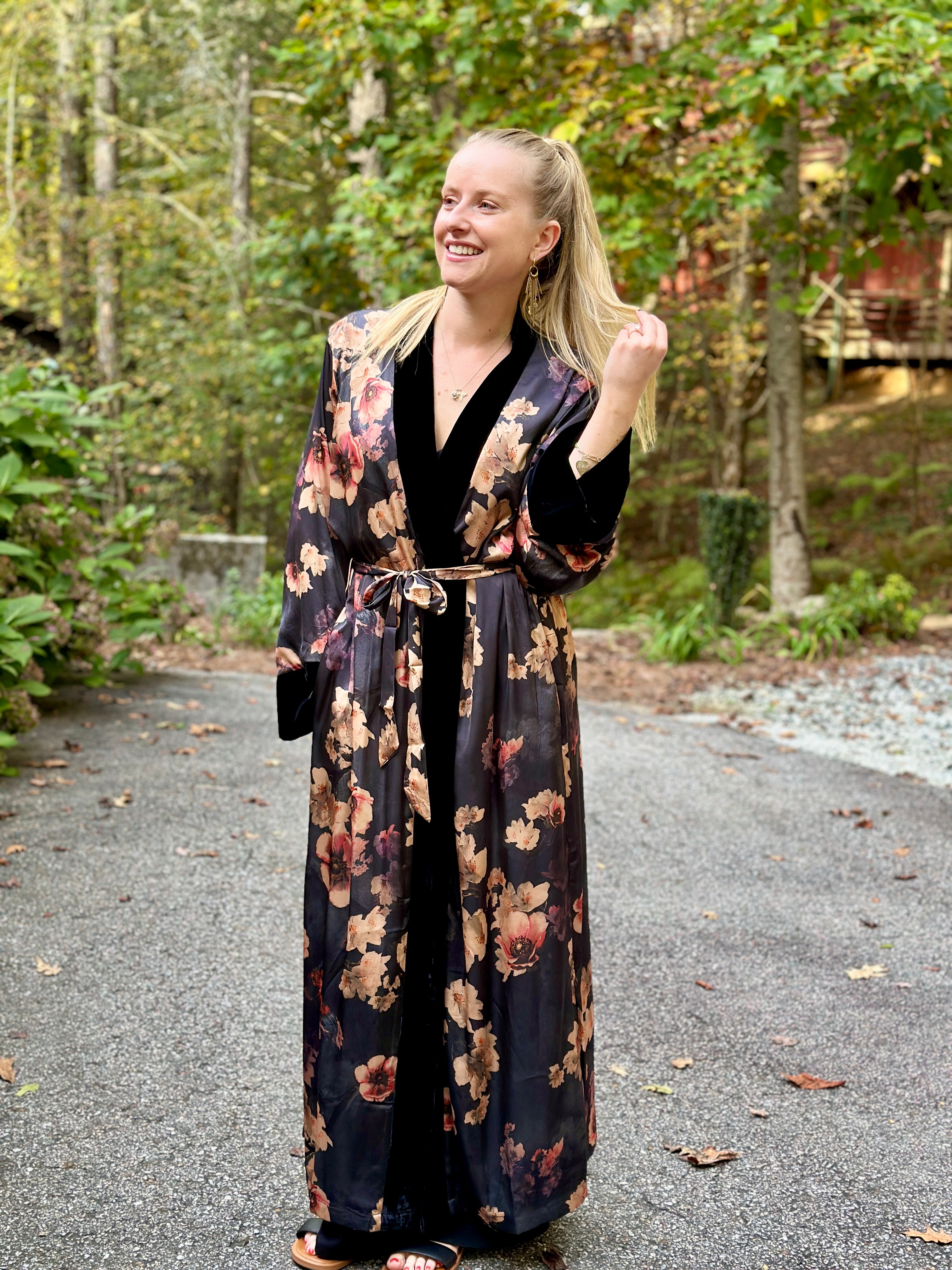Kim+Ono Azumi Long Kimono Robe