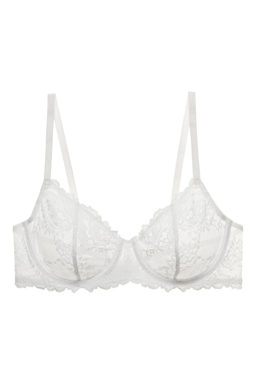 Natori Heavenly Convertible Balconette Bra - White