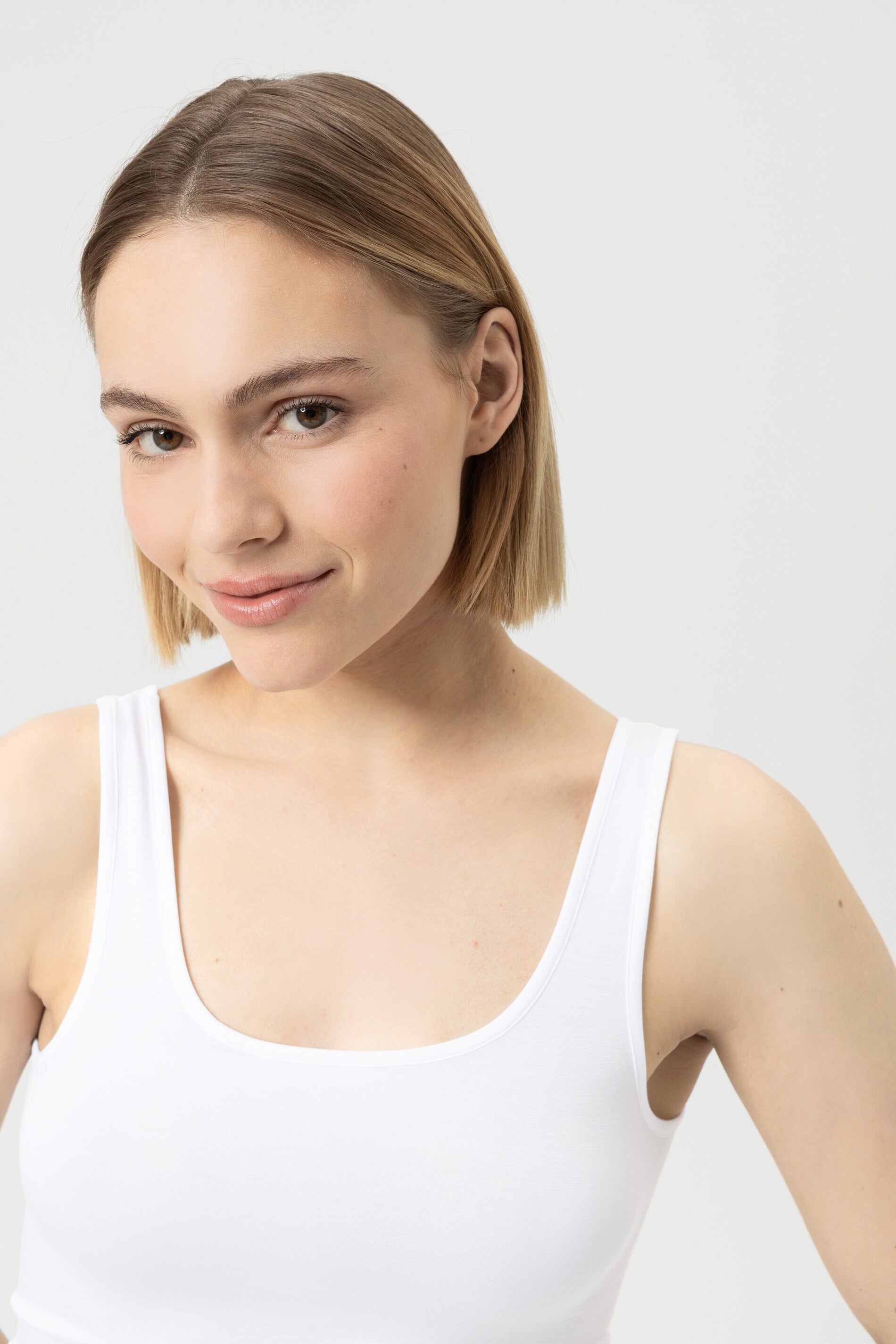 Mey Pure Tank Top - White