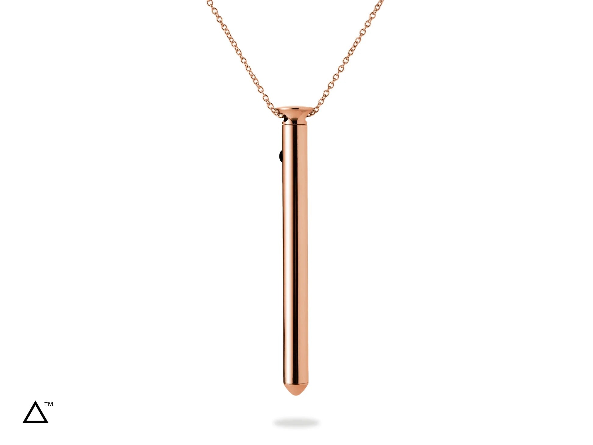 Crave Vesper 2 Vibrator Necklace - Rose Gold