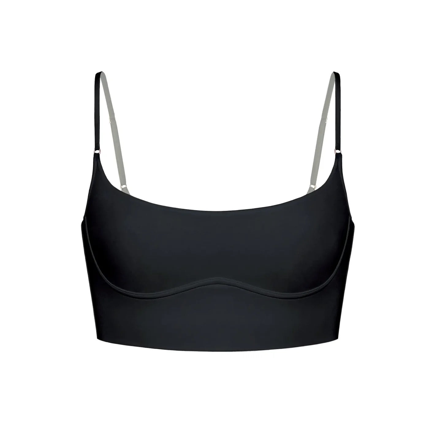 Monique Morin Core Longline Bralette - Black