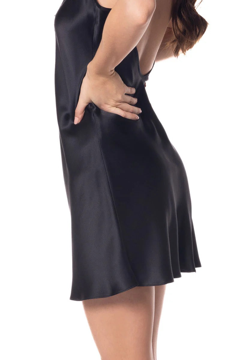Christine Sugar Chemise - Black
