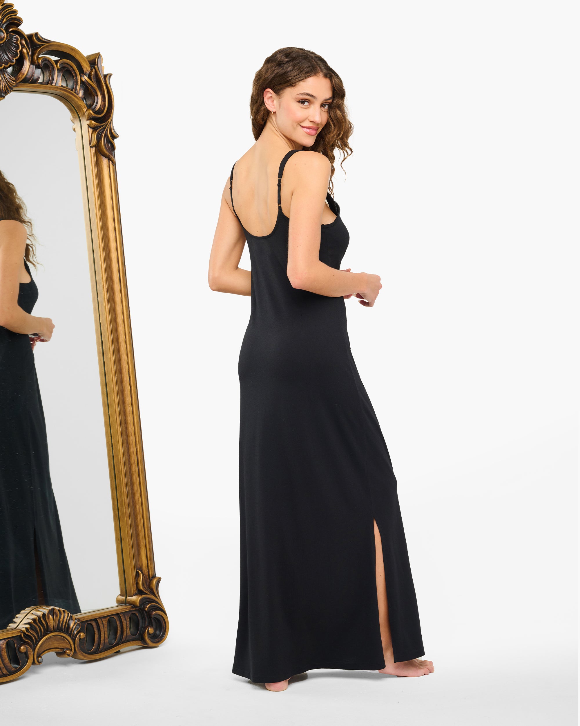 Cosabella Pima Lusso Maxi Lounge Dress